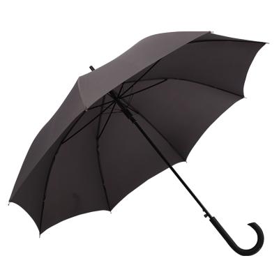 China 23 Inch Minimalist Automatic Open Straight Umbrella Business Popular Wholesale Cheap Umbrella for sale