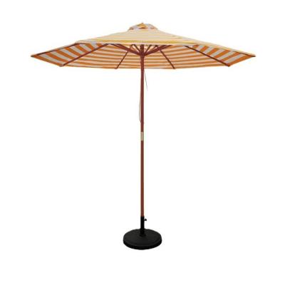 China Waterproof Cover Polyester Home Quality Cafe Using Colorful Custom Umbrella Party Applicable Outdoor Camping Modern Wooden Umbrella for sale