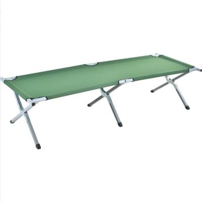 China Wholesale Portable Military Folding Adjustable Folding Bed Traditional Factory Camping Cot Tent Camping Travel Cradle for sale