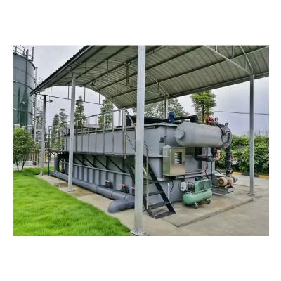 China Hotels dissolved air flotation water treatment plant for oil water separator for sale