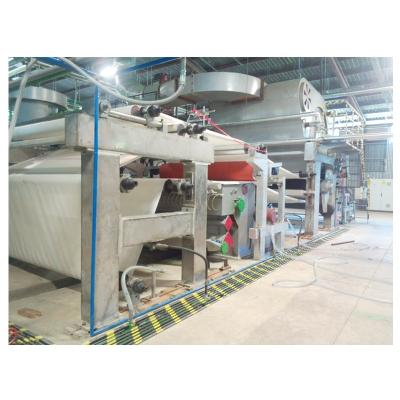 China Factory 1575mm Toilet Paper Tissue Paper Making Machine , Waste Paper Raw Material Recycling for sale