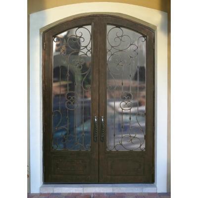 China modern professional iron pipe door design/main door designs for sale