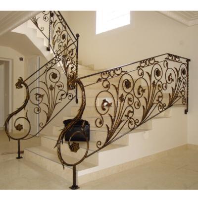 China Modern hotel china supplier iron balustrade designs stainless steel railing systems for sale