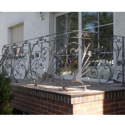 China Victorian Interior Balustrade Balcony Fence Stairs Wrought Iron for sale