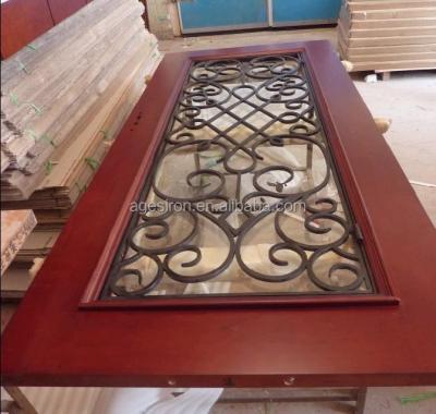 China wood carving swing door design / wood door designs in pakistan price for sale