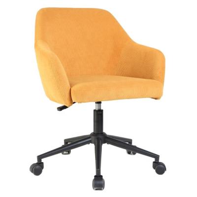 China Removable Office Chair (Height) Adjustable Comfortable Corduroy Fabric Computer Chair Height-Adjustable Office Chair for sale