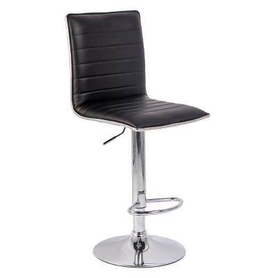 China Comfortable Modern Hot Sale PU Bar Chair Swivel Bar Stool Leather Bar Chair Bar Seat for sale