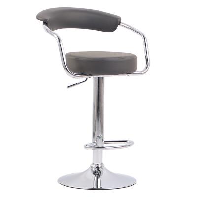 China Bar Stool Height Adjustable Leather PU Bar Stool HD Cushion Bucket Seat for sale