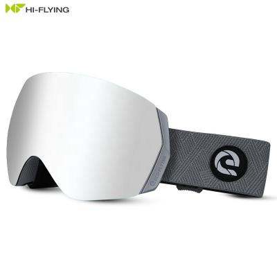 China Wholesale Mens Sports Ski Goggles OEM Logo Stylish Ski Goggles Snowboard Fogproof Unisex Custom Ski Goggles for sale