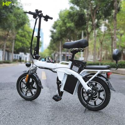 China Aluminum alloy China factory wholesale OEM ODM 48V electric ebike folding electric bicycle for sale