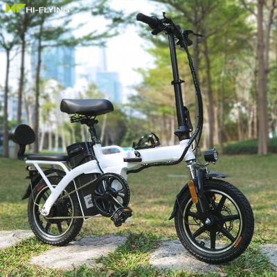 China OEM ODM Aluminum Alloy Big Power 12A 25A Bicycle 48v Adult Folding Electric Bicycle Battery Electric Bicycle for sale