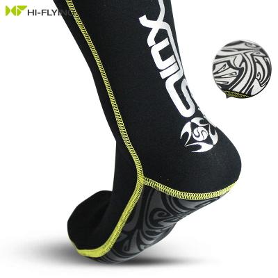 China Men's 3mm Neoprene Wetsuit Socks Water Proof Wetsuit Socks Anti Slip Friendly Skin Friendly Wetsuit Diving Socks for sale