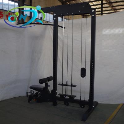 China Commercial Use Ontario R36 Commercial Exercise Fitness Equipment Customized Size Functional Power Rack With Lat Pulling for sale