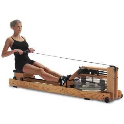 China ONT-SZ001 High Quality Environmental Friendly Equipment Water Fitness Wooden Rowing Machine For Gym Club for sale