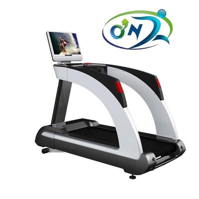 China home & Commercial ONT-P02 Most Selling High Quality Indoor Commercial Electric Treadmill Machine With 21.5inch Touch Screen for sale