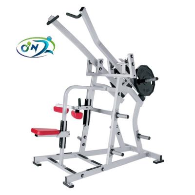 China Popular Seat Sale ONT-HM006 Adjustable Hammer Strength Machine Lat Lat Advancement Gym Equipment Loaded Iso Lateral Front for sale