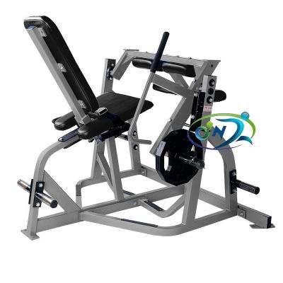 China ONT-HM026 Comfortable Gym Equipment Hammer Strength Machine Flat-loaded Seated Leg Curl for sale