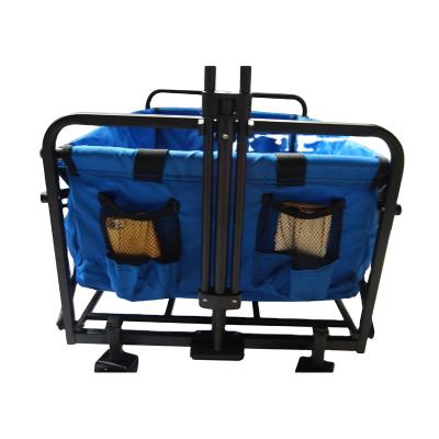 China Outdoor High Quality Furniture Large Size Equipment Folding Beach Cart , Folding Cart for sale