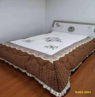 China 2021 Wholesale Jacquard Quality Cotton Bed Linen Queen Size Floral Bedspread Quilting Bedding Bedspreads for sale