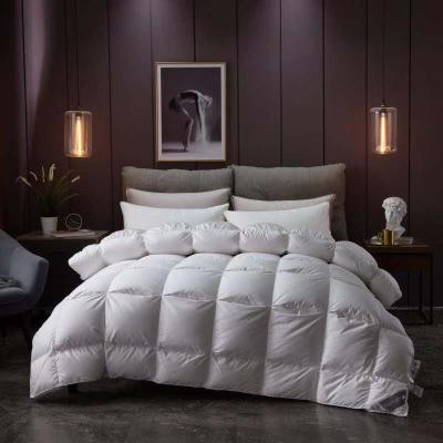 China Factory Price Anti-Static Luxury Soft Down Comforter Set 100% Cotton Queen Size Comforters for sale