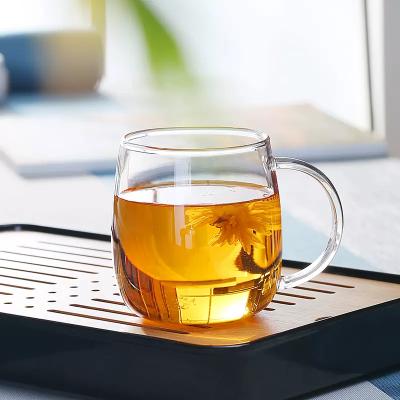 China American Style Frankfort Borosilicate Glass Mug 350ml/500ml for Tea, Water, Milk and Bear for sale