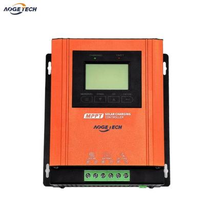 China Aluminum Solar Charger Controller 12V 24V 48V 96V MPPT Charge Controller 30A 40A 50A 60A 80A 100A AogeTech AC01 Series for sale