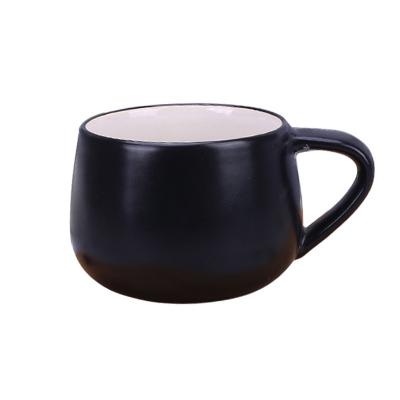 China Factory Direct Coffee Bean Mug Cut Coffee Mug Minimalist Factory Set Stoneware Coffee Mug With Price for sale