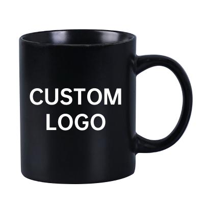 China Factory Stocked Chinese Mug Sublimation Etched Custom Mug Ceramic Mug With Logo With Factory Price for sale