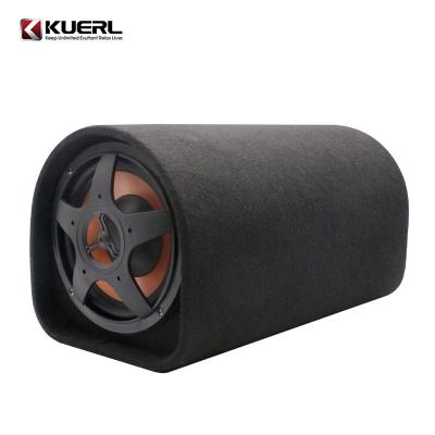 China Kuer 8 Inch Tunnel Type Active Auto Subwoofer Super Bass 12V Subwoofer For Car 8 Inch for sale