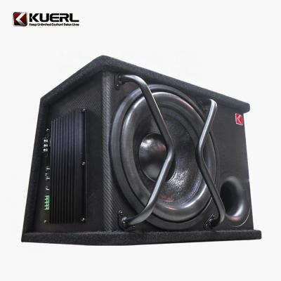 China New car audio system RMS 200W style kuerl car subwoofer 12V active subwoofer for 12 inch car for sale