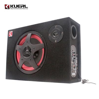 China Hot Product 8 Inch 12/24/220V Car MDF Audio Subwoofer Under Seat Square Insert Board Subwoofer For Car for sale