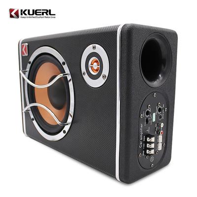 China Wholesale 12V Portable Active Car Audio Square Thin Subwoofer Car Audio System Factory 8 Inch Subwoofer for sale