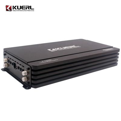 China Guangzhou Kuerl Factory Competition High Power Amplifier Class D 1 Channel Car Aluminum Stereo Power Amplifier for sale