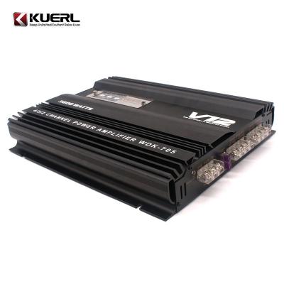 China Professional Car Audio System K-705 12V High Power Car Amplifier 3800W Car Amplifier 4 Channel for sale