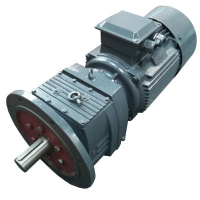 China Cast Iron Housing Vertical Helical RF Speed ​​Reducer for sale