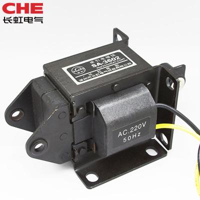 China SA-3602 CE Marked AC Push-Pull Solenoid SA-3602 for sale