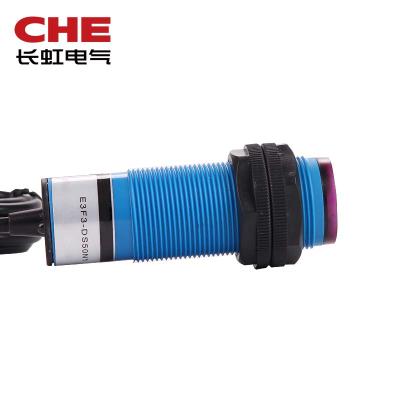 China Diffuse Type Photoelectric Position Sensor E3F-DS50N2 NPN NC M12 DC6-36V Light Sensor Switch for sale