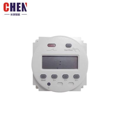 China CN102 LCD Display Single and Double Countdown Digital Timer Programmable Switch 60*60*32mm for sale