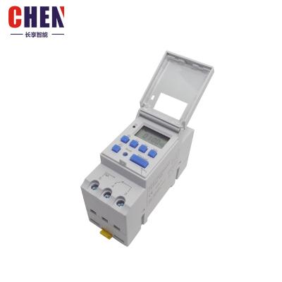 China CHEN THC-15A LCD Display220V Din Rail Digital riel din timer 16 timer weekly programmable digital switch THC-15A for sale