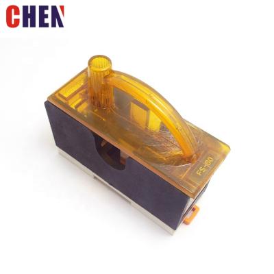 China 6*30mm Plastic Fuse FS-80 Alarm Fuse Bottom Base With Indicator Light Fuse Holder for sale