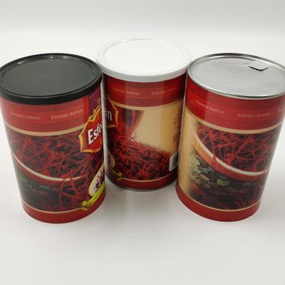 China Recycled Materials Spice Composed Paper Bottle Essential Oil Paper Storage Box for sale