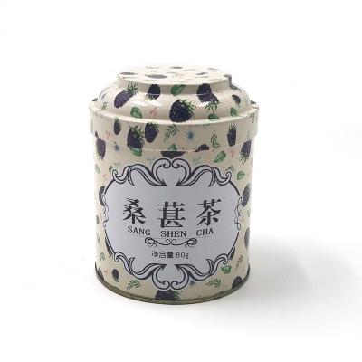 China Custom Food Tinplate Tin Print Storage Tea Canister Airtight Packaging With Metal Lid for sale