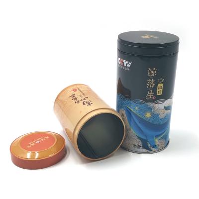 China Food factory supply tinplate round 4 oz metal tin cans for tea packaging for sale