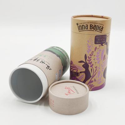 China Handmade Luxury Single Round Paper Box Paper Wine Packaging Wine Paper Tubes for sale