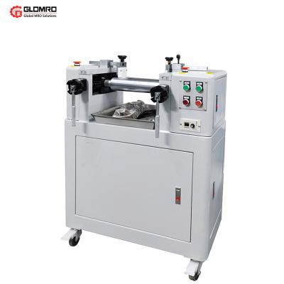 China Table Type Plastic Rubber Silica Gel Open Mixing Machine Two Roller for sale