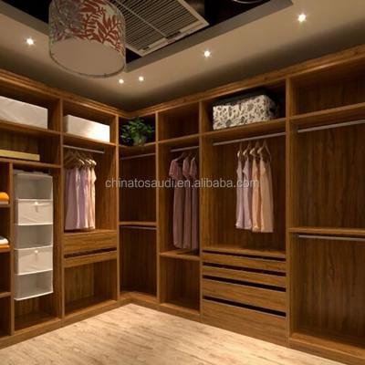 China Durable walk in closet to order in wardrobe locker room for sale