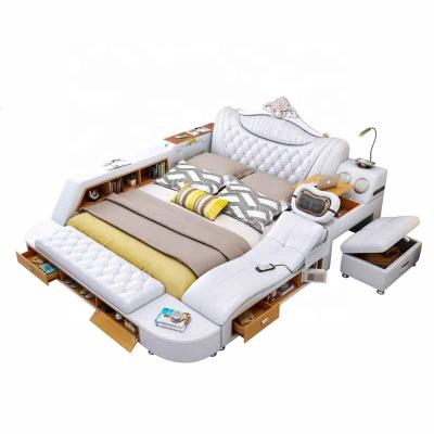 China Modern Massage Bed Room Furniture Multifunctional Sofa Bed Frame With Massage for sale