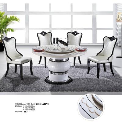 China Fashion Design Modern Dining Room Furniture Modern Dining Table 4 Dining Set Cheap Dining Room Furniture 6 8 Chairs for sale