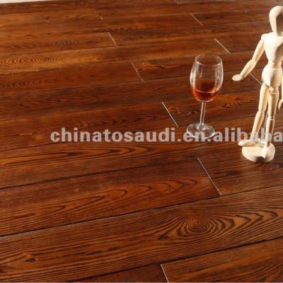 China interior luxury and high quality solid wood flooring/wooden tile for sale