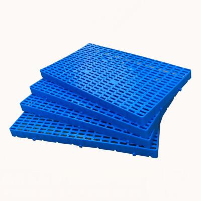 China 1000*600*50 mm Warehouse Plastic Moisture Proof Protection Single Faced Plastic Slat Flooring For Sale for sale